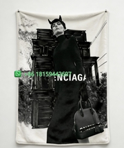 Balenciaga Throw Blankets